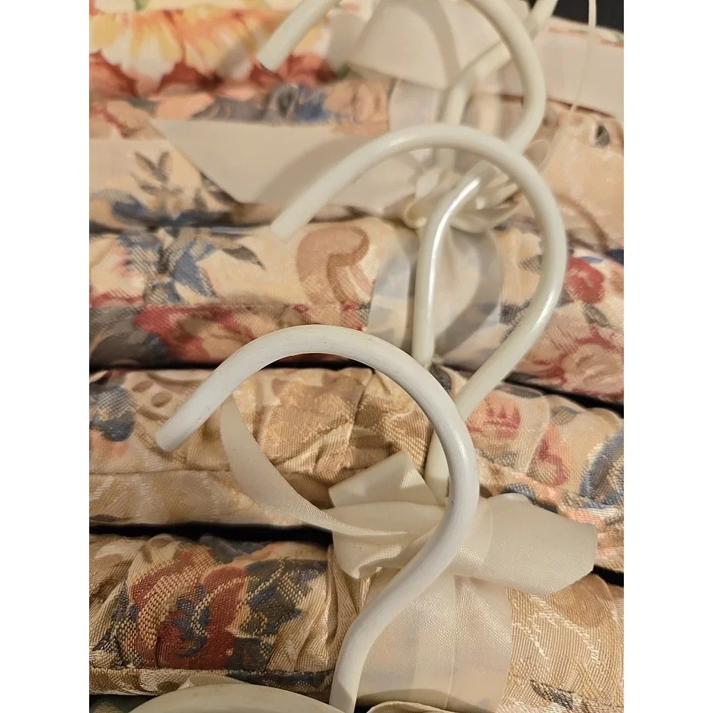 Nine Padded Cloth Hangers For Lingerie